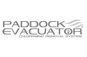 paddock evacuator logo, chloramine removal system